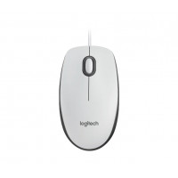 Оптическая мышь Logitech M100, белая, DPI (Мин/Макс): 1000±, кабель 1.8м, USB EMEA-914